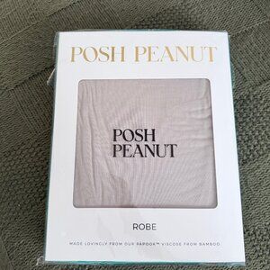 Posh Peanut TAUPE Bamboo Robe Size small